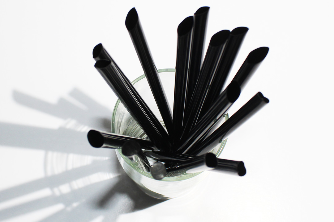 Black Thick Straws (Short) – Ecstacy Limited